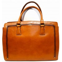 Женская кожаная сумка портфель для документов Katana 66834 LIGHT BROWN